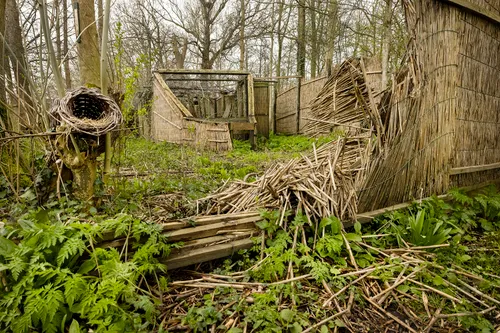 vervallen schermen in eendenkooi van der eng kl