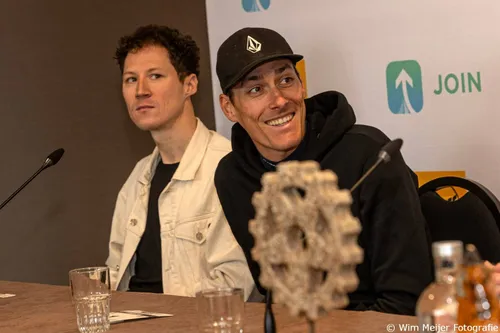 De nummers 1 en twee van vorig jaar Ramon Sinkeldam (r) en Rick van Breda (l)