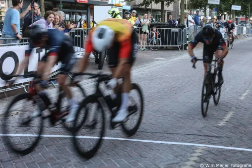 Fotofinish voor de derde plaats: verschil 3/1000e seconde