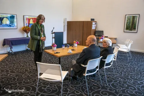 echtpaar en burgemeester