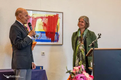 gedecoreerde en burgemeester