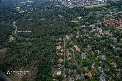 halve maan met tekst