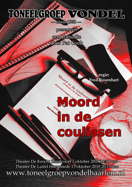 moord in de coulissen brief voor