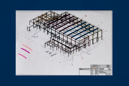 staalconstructie tekening