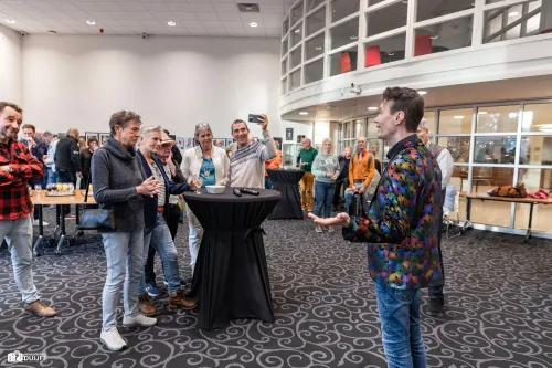 zanger en burgemeester