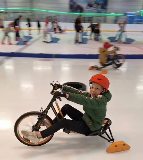 ICE Biken is een populaire activiteit tijdens de ICE Games