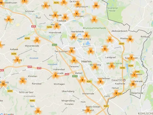 kaart parkstad vuurwerkoverlast