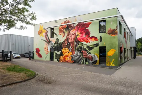Muurschildering Studio Giftig