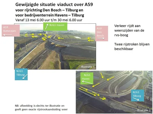 13 5 2015 afb verkeer n261 den bosch en haven naar tilburg gesplitst