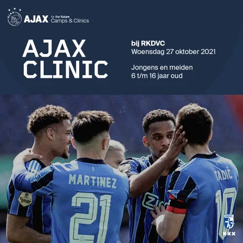 ajax clinic bij rkdvc