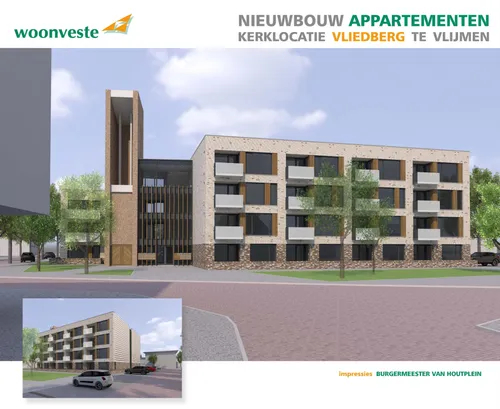 artist impression kerklocatie vlijmen