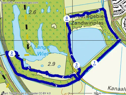 baardwijkse overlaat kaart