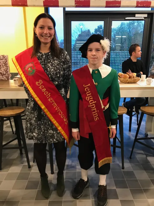 beschermvrouwegilde hanne van aart en jeugdprins gerrit van dommelen16 11 2017