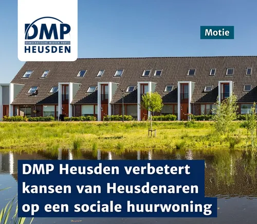 dmp heusden verbetert kansen van heusdenaren op een sociale huurwoning