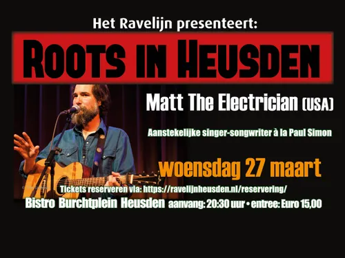 evenement tekst matt the electrician