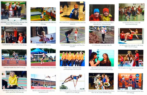 fleur van der linden atletiek 2008 2021 overzicht afgelopen jaren