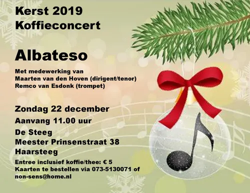 flyer kerstconcert 20191