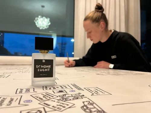 foto 4 tekenen op poster