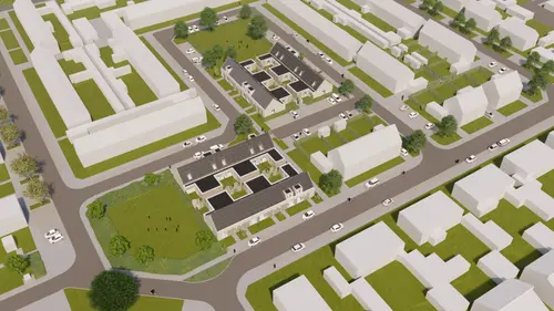impressie patiowoningen drunen