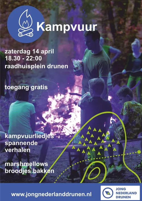 kampvuur 14 april
