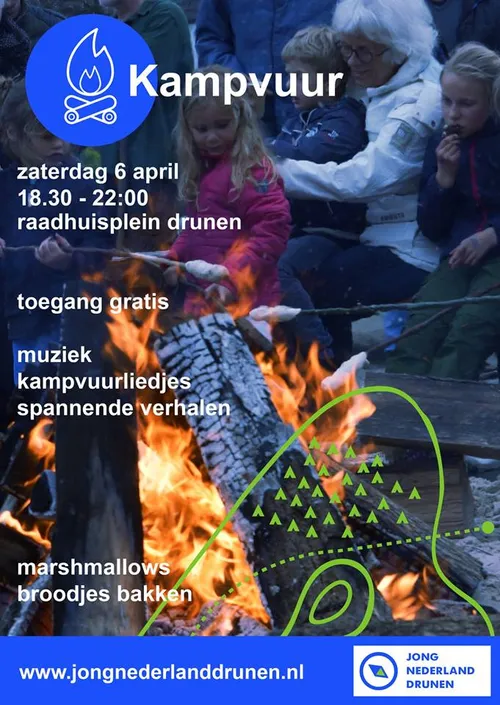 kampvuur op het plein 2019