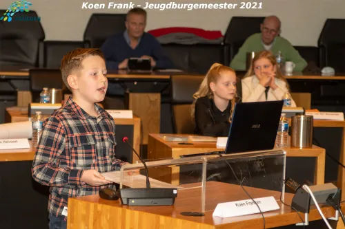 koen frank jeugdburgemeester 2021