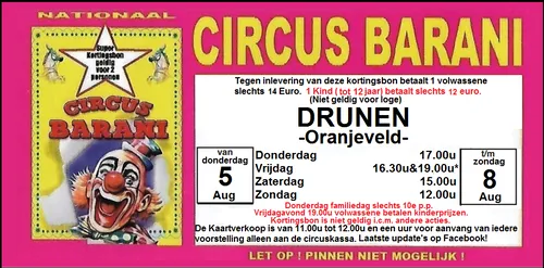 kortingsbon drunen 2021