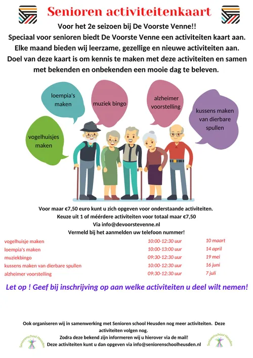 ouderenactiviteit nieuw 2023