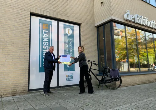 overhandiging cheque