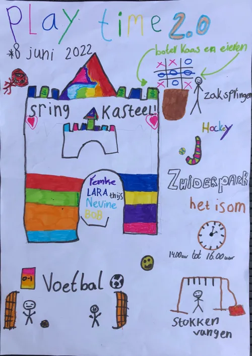 poster buitenspeeldag