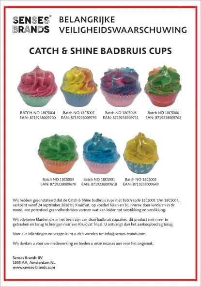 recall kruidvat badbruis cups