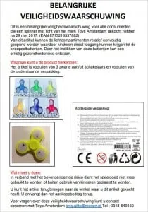recall toys amsterdam fidgetspinner met licht 210x300