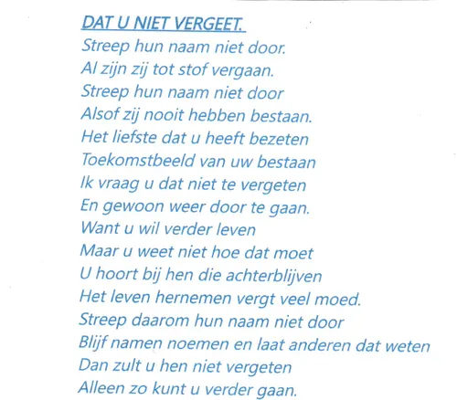 schuts harmonie en gilde dodenherdenking 4 mei 2023 gedicht