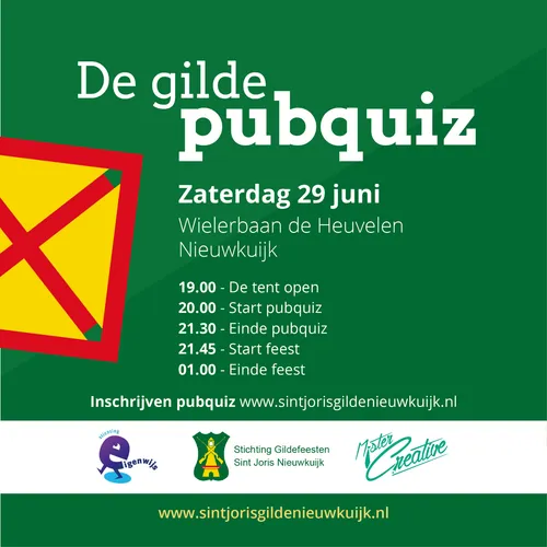 schuts kringdag 2019 poster pubquiz