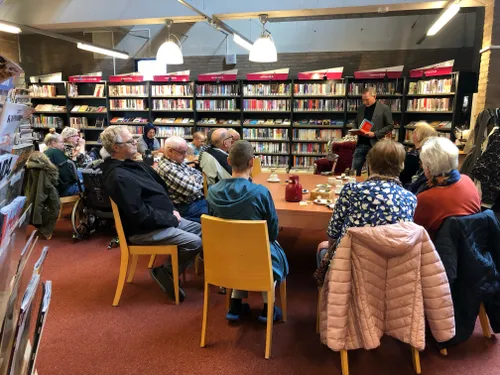 veel belangstelling voor verhaal