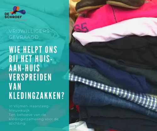 vrijwilligers gevraagd