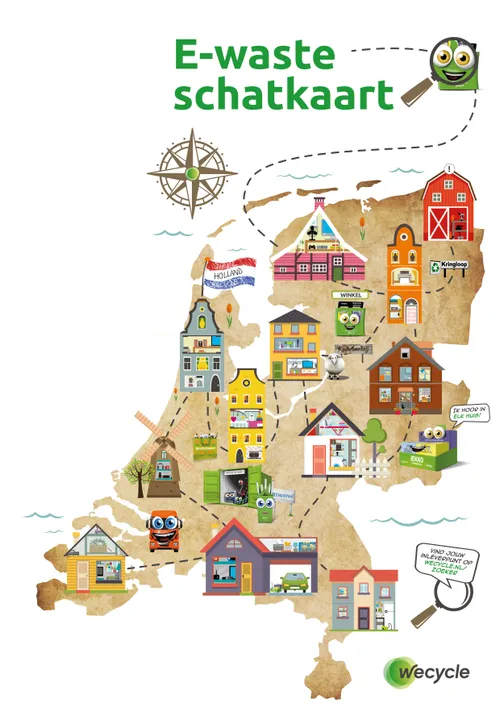 wecycle1091 schatkaart groot