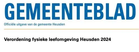 2025-11-17a Verordening fysieke leefomgeving Heusden