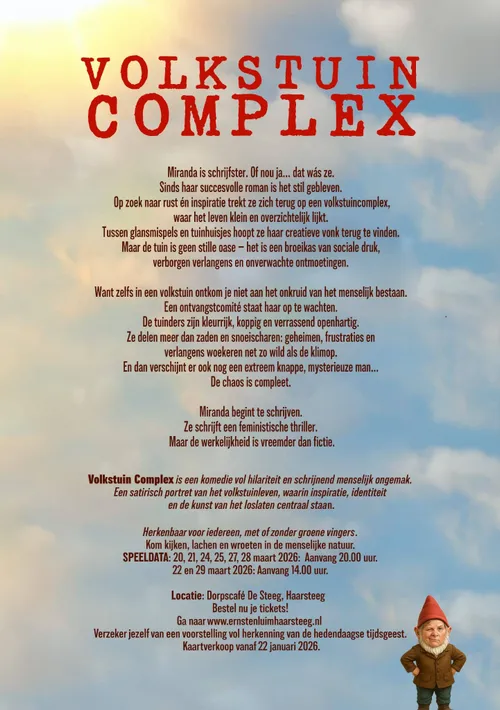 Flyer Ernst en Luim Volkstuin Complex