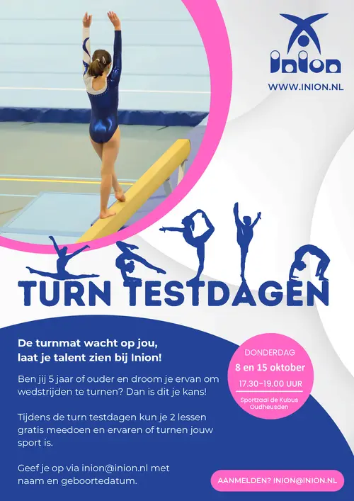 INION Poster Turn testdagen okt 26