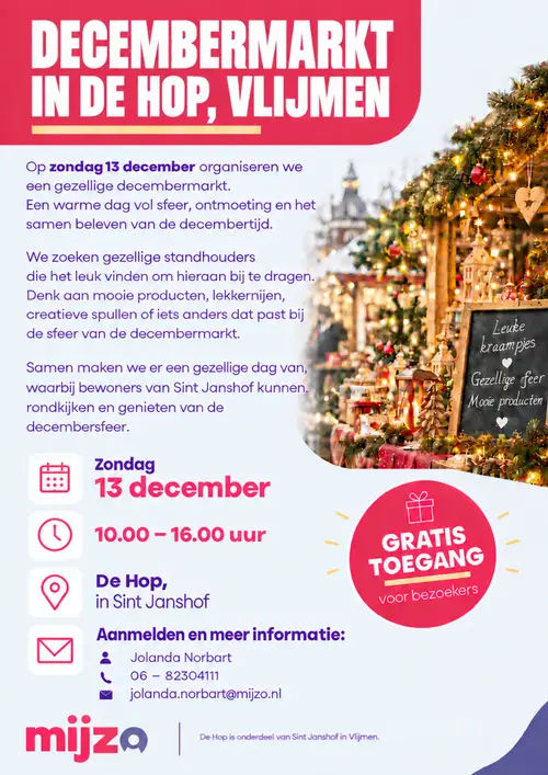 Decembermarkt de Hop 2026 standhouders eindversie
