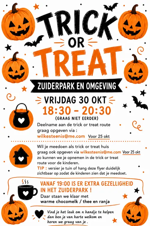 trick or treat poster 2026