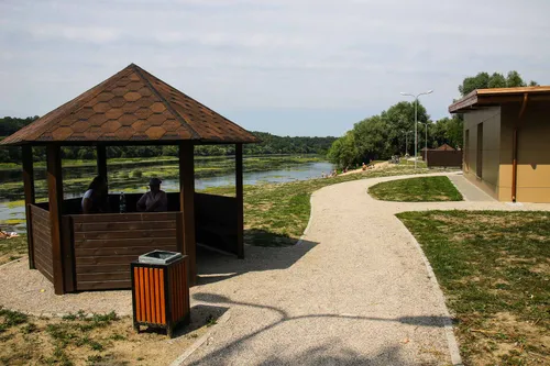 Vasara Panemunės paplūdimyje prie Nemuno