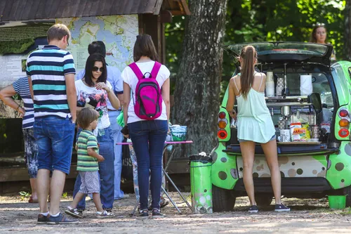 Kadagių slėnis vasarišką savaitgalį