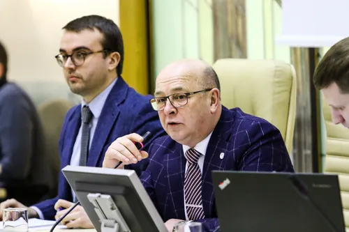 Tarybos posėdis. V. Matijošaitis