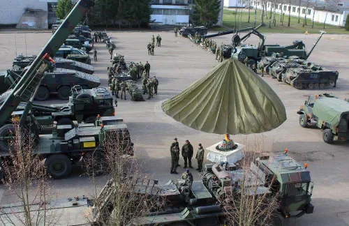 Vokietijos rotacinių pajėgų kariai