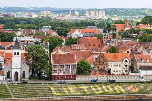 Nuo Kauno panoramų atsiveriantys vaizdai