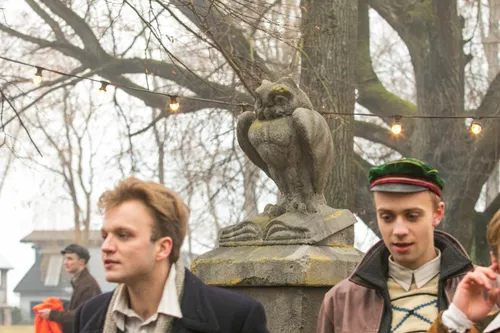 Filmo "Pelėdų kalnas" filmavimas