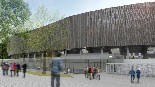 S. Dariaus ir S. Girėno stadiono vizualizacija