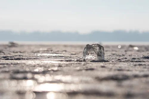Marias ir Lampėdį padengė ledas